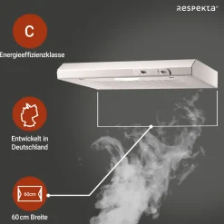 respekta Dunstabzugshaube DH620WL weiss