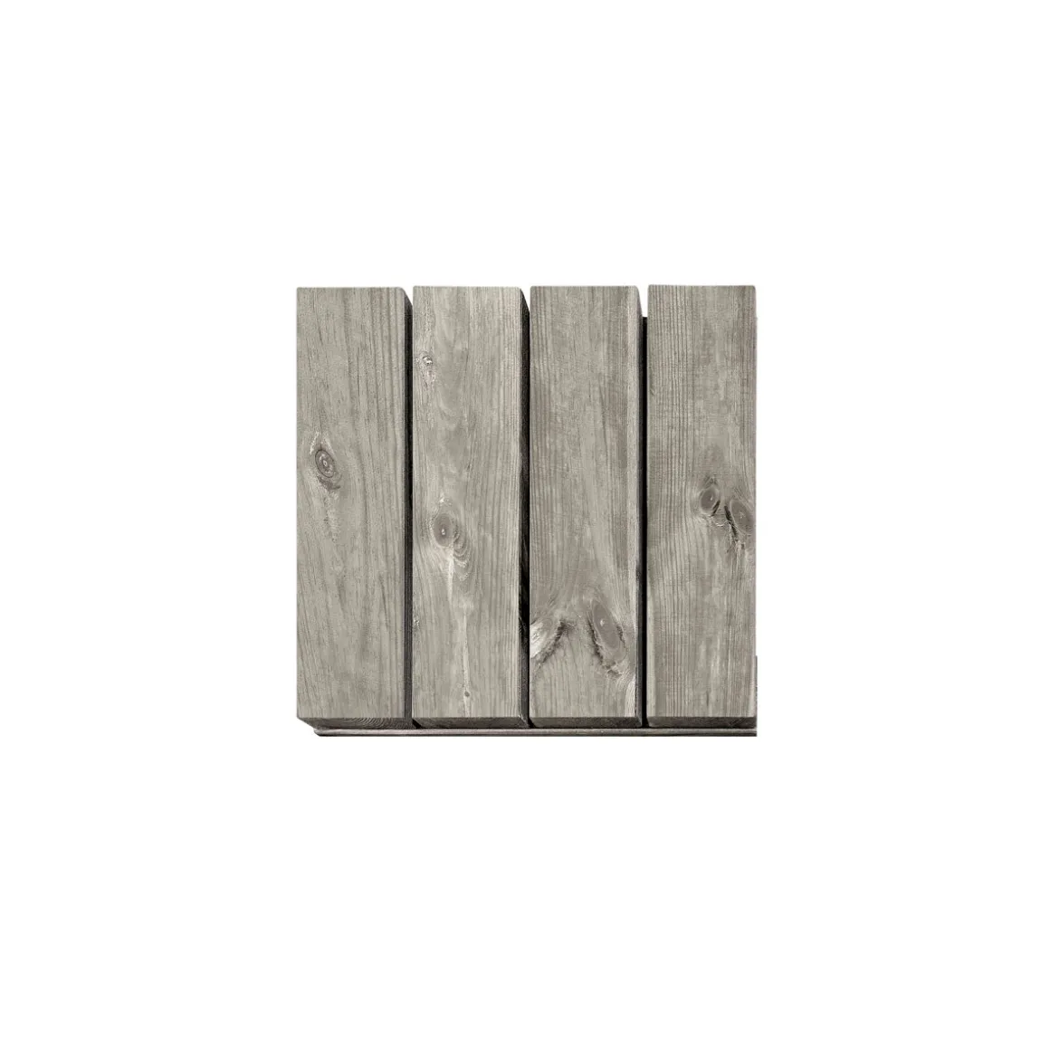 Rettenmeier Holzfliese Kiefer grau 50 x 50 cm