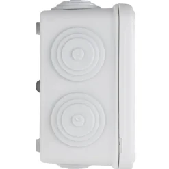 REV Ritter Feuchtraum-Abzweigkasten 8,4 cm IP54 Aufputz grau