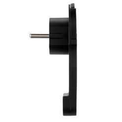 REV Ritter Schutzkontakt-Flachstecker Smart Kunststoff wiederanschließbar schwarz
