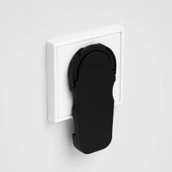 REV Ritter Schutzkontakt-Flachstecker Smart Kunststoff wiederanschließbar schwarz