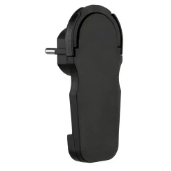 REV Ritter Schutzkontakt-Flachstecker Smart Kunststoff wiederanschließbar schwarz