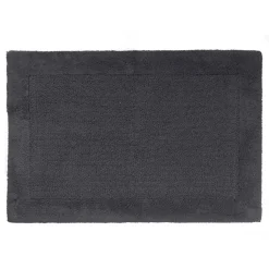 RidderBadezimmerteppich Amelie ca 70 x 120 cm dunkelgrau