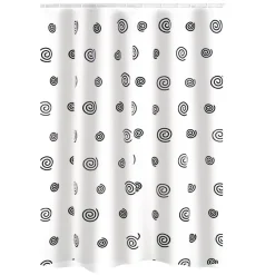 RidderDuschvorhang Snail Textil 180 x 200 cm