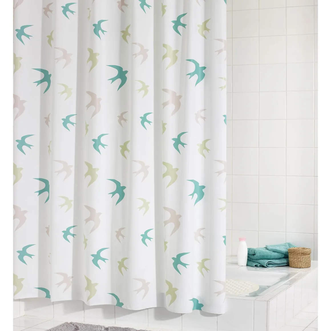 RidderDuschvorhang Swallow Folie 180 x 200 cm