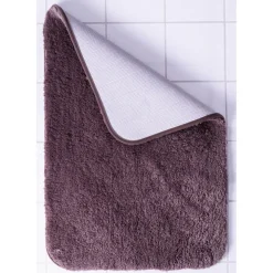 RidderTeppich Chic 60 x 90 cm grau Polyester-Microfaser