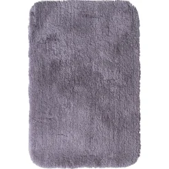 RidderTeppich Chic 60 x 90 cm grau Polyester-Microfaser