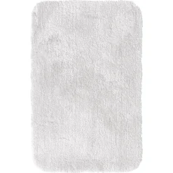 RidderTeppich Chic 60 x 90 cm weiß Polyester-Microfaser