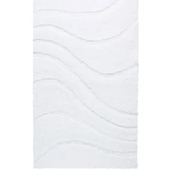RidderTeppich La Ola 60 x 90 cm weiß Polyester