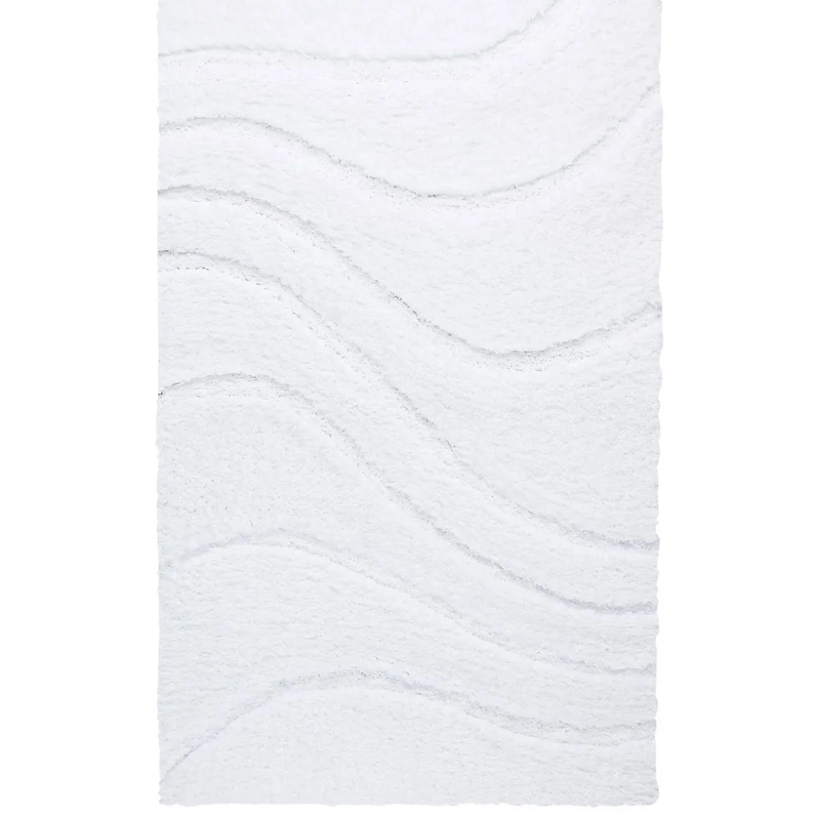RidderTeppich La Ola 60 x 90 cm weiß Polyester