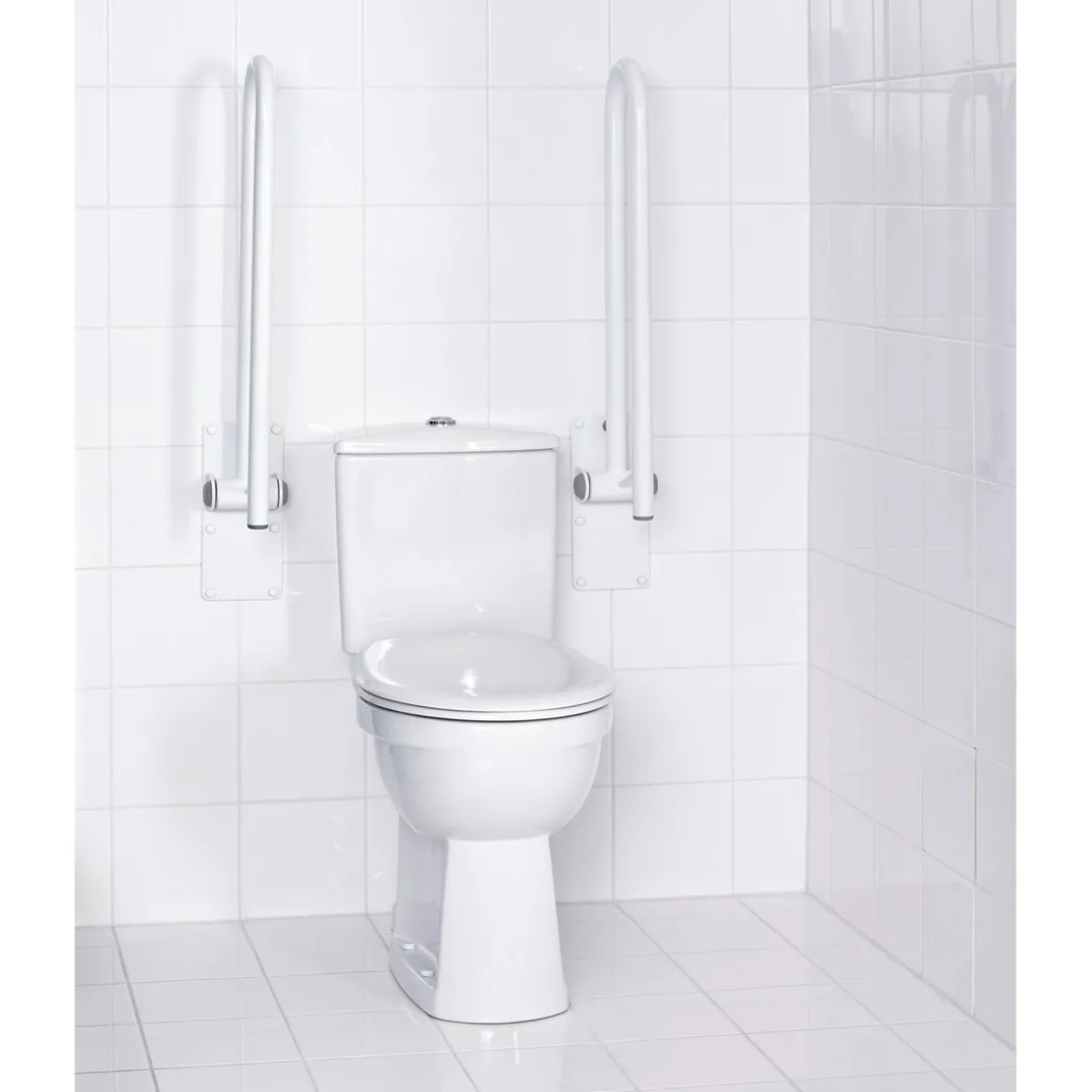 RidderWC-Aufstehbügel 76 cm klappbar weiß