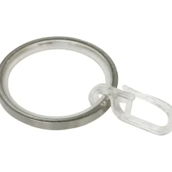 Ringe m. Gleiteinlage 25mm edelst. opt.