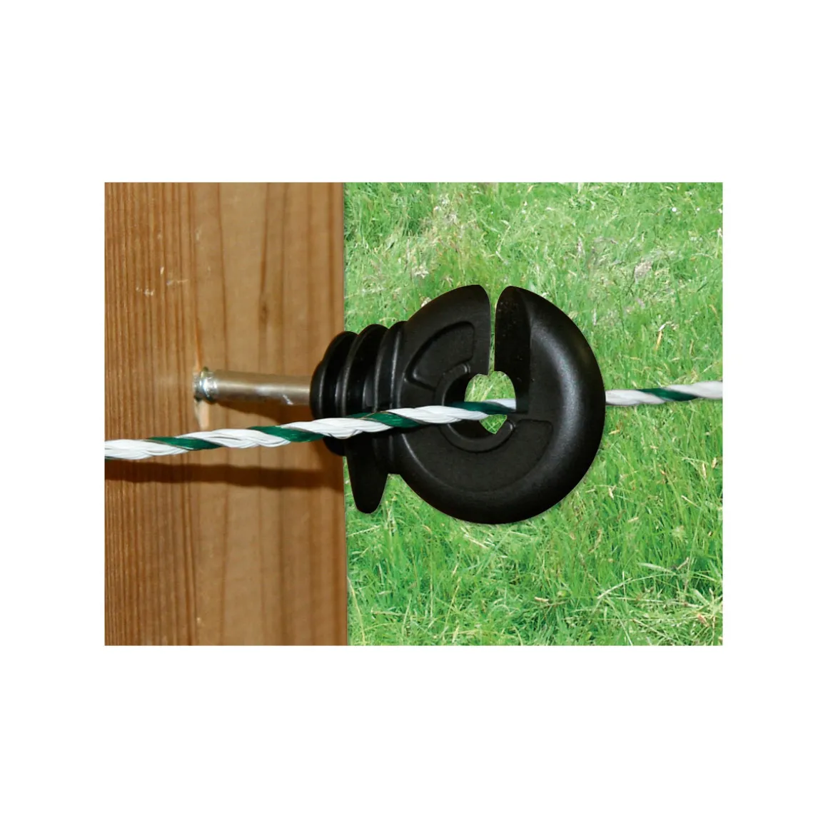 Ringisolator Durchmesser 5,3 mm schwarz 100 Stück