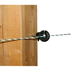 Ringisolator Durchmesser 5,3 mm schwarz 100 Stück