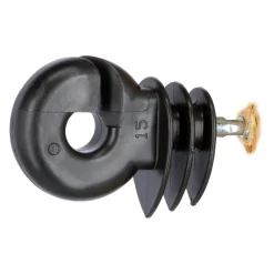 Ringisolator Easy Drill EDX Durchmesser 6 mm schwarz 20 Stück