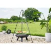 Rothmann Dreibein fuer Feuerschalen Dm.60cm massives Stahlgestell Grillfl. 58cm