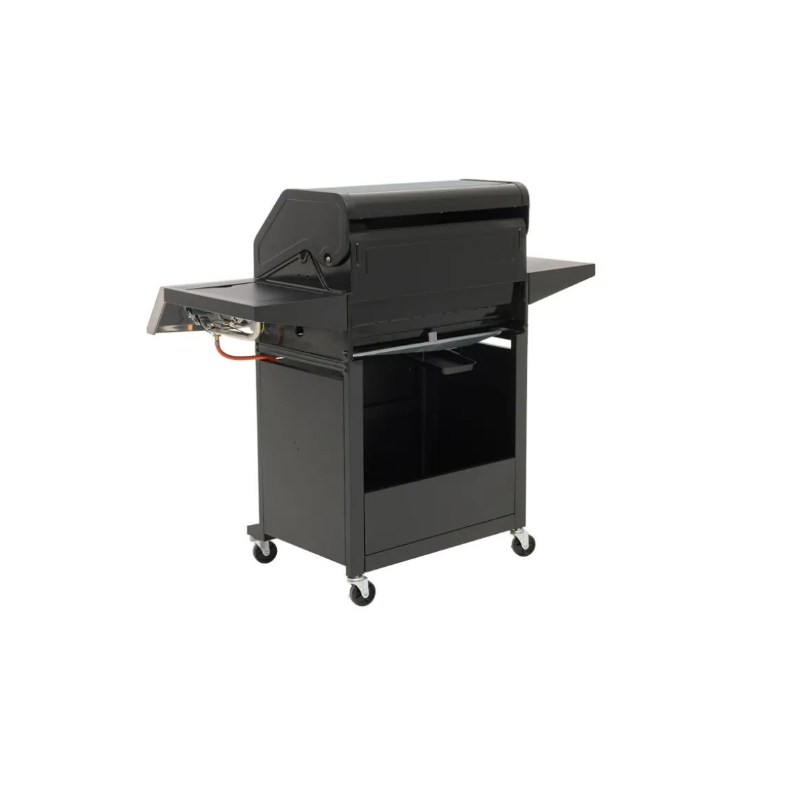 Rothmann Gasgrillwagen Daytona 5 Plusschwarz mit Edelstahlapplikationen