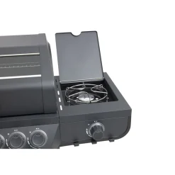 Rothmann Gasgrillwagen Vulcano 6 Turbo Plus Black Edition