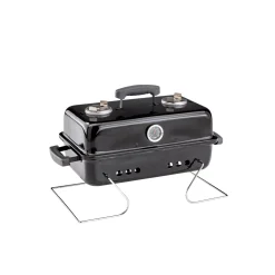 Rothmann Holzkohlegrill Springfield 43,3 x 30 x 30,5 cm schwarz