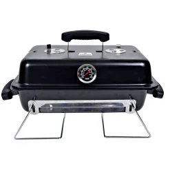 Rothmann Holzkohlegrill Springfield 43,3 x 30 x 30,5 cm schwarz