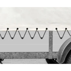 Rundkopf, 10 Stk. PVC schwarz