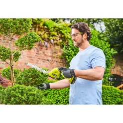 Ryobi Akku-Gras und Strauchenschere RY18GSA-0