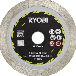 RyobiTrennscheibenset RAKCOT03 3-teilig