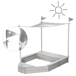 Sandkasten Boot 65 x 109 x 154 cm