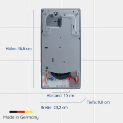 SaniSelf Premium Komfort-Durchlauferhitzer 18/21/24/27kW, 400V