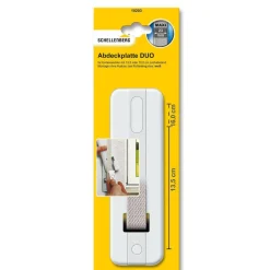 Schellenberg Abdeckplatte Flexo 10,5 - 16,0 cm weiß