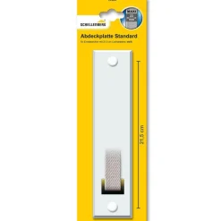 Schellenberg Abdeckplatte Lochabstand 21,5 cm weiß