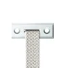 Schellenberg Gurtführung eckig für 14-23 mm Gurtband weiß