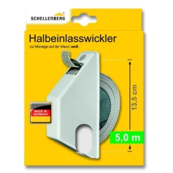 Schellenberg Halbeinlaßwickler Mini weiß