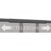 Schellenberg Tür Fliegengitter Teleskopvorhang 105-130 x 250 cm Breite verstellbar anthrazit