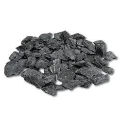 Schiefersplitt Canada Slate Carrara 30-60 mm 25 kg