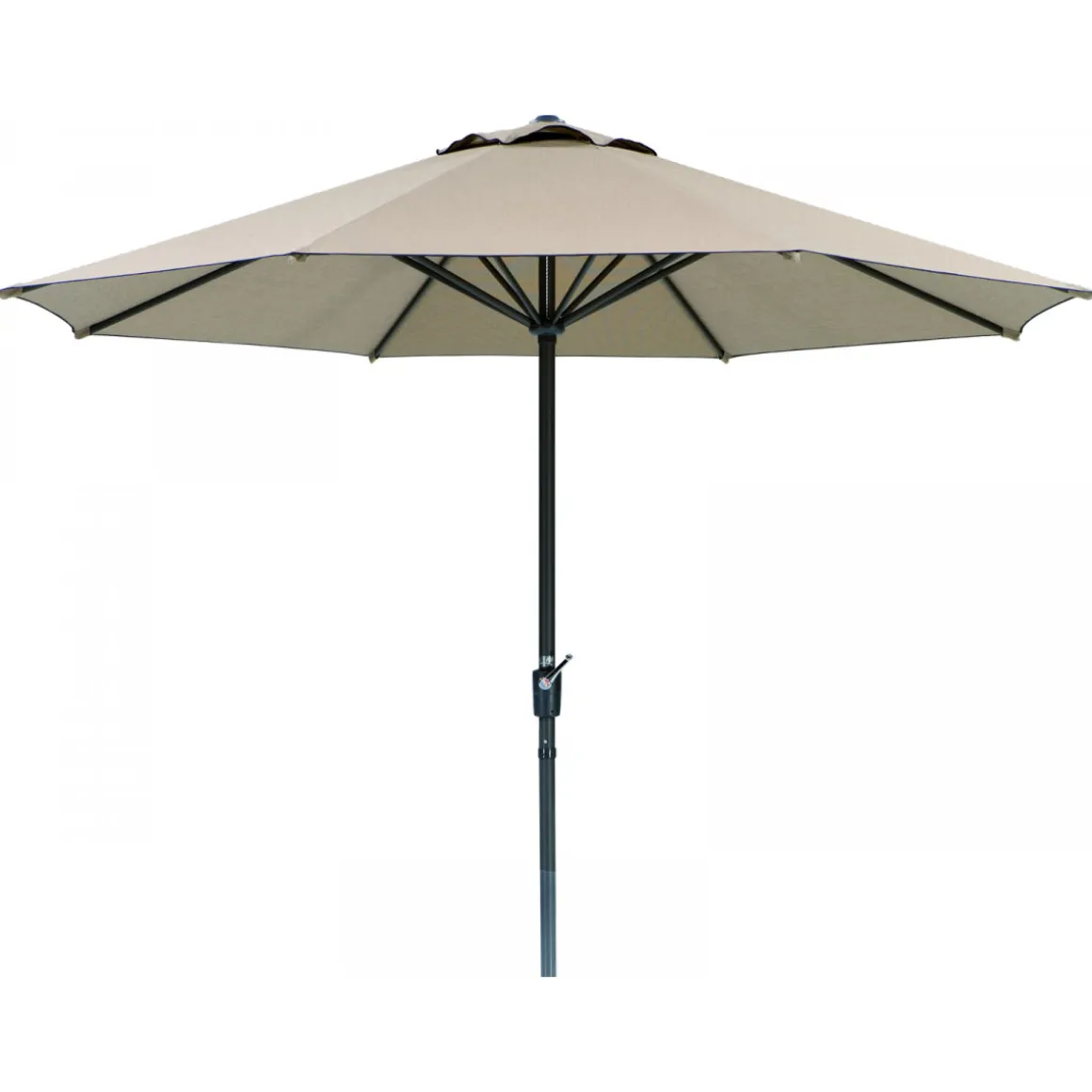Schirm Korsika 320cm 8-tlg. natur