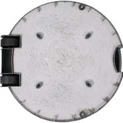 Schneider Schirme Beton-Schirmständer 40 kg halbrund anthrazit