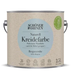 Schöner Wohnen FarbeNaturell Kreidefarbe 2,5 L Bergseeruhe