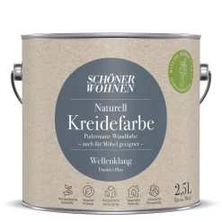 Schöner Wohnen FarbeNaturell Kreidefarbe 2,5 L Wellenklang