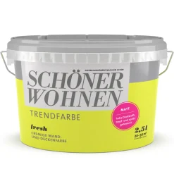 Schöner Wohnen Farbe Trendfarbe Fresh 2,5 L Matt