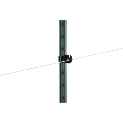 Seilisolator T-Post für 10 mm schwarz