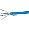 S/FTP-Netzwerkkabel Cat8.1 25m blauunkonfektioniert