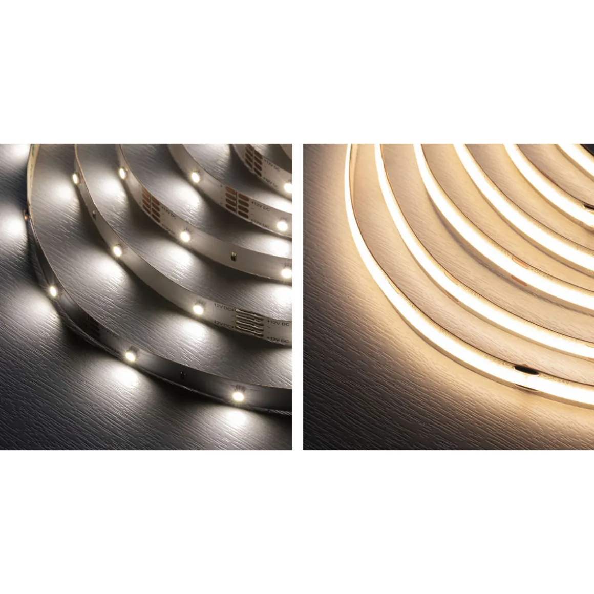 SimpLed COB Strip Set 3m RGB 22W 230/12VDC weiss Metall