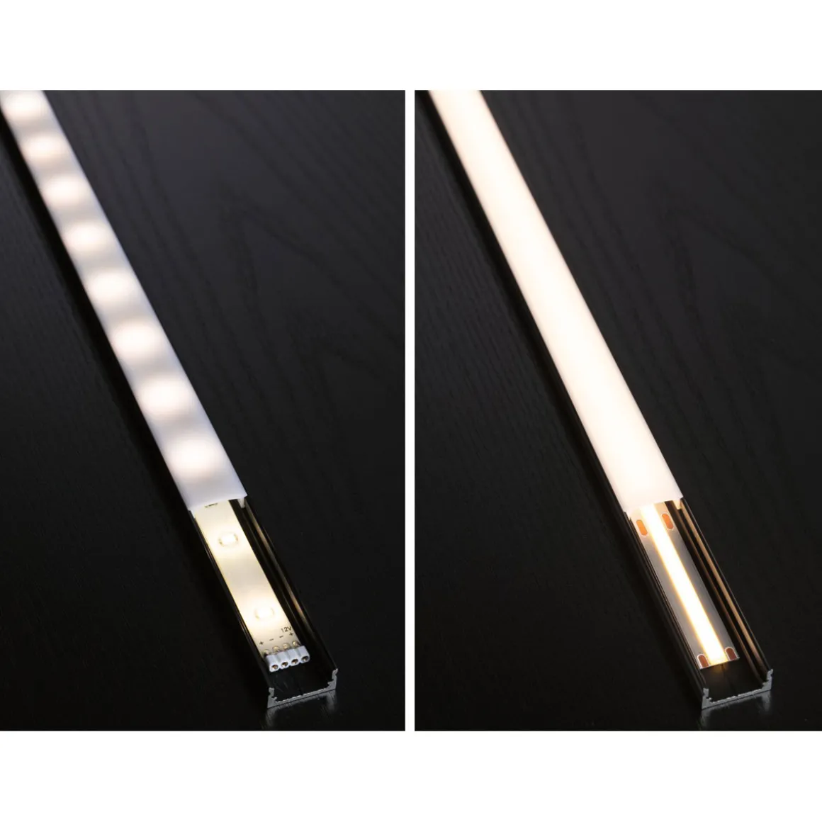 SimpLED COB Strip Set 3m warmweiss 11W230/12V DC weiss Metall