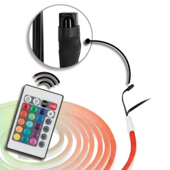 SimpLED Outdoor Stripe Set 3m RGB 19,5W230/24V DC Weiss Kst