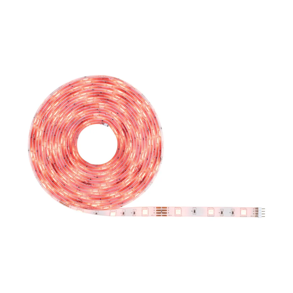 SimpLED Stripe Set 5m RGB Zigbee 230/12VDC Weiss Metall Kst