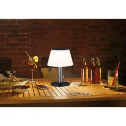 Solar TL Lillesol 3-Step dim EdelstahlIP44 3000K 100lm