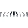 Solar WL Ilias BWM Anthrazit IP44 3000K100lm