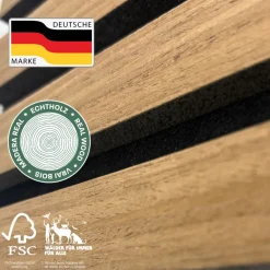 Sonido Elements FSC Oiled oak2440x560x18mm FSC