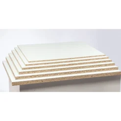 Spanplatte 280 x 207 x 1,9 cm weiß